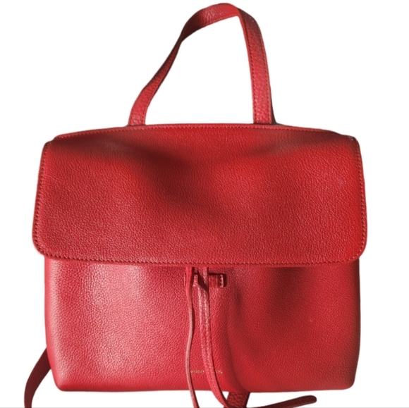 Mansur Gavriel Lady Mini Soft Leather Messenger Bag - Picture 2 of 12